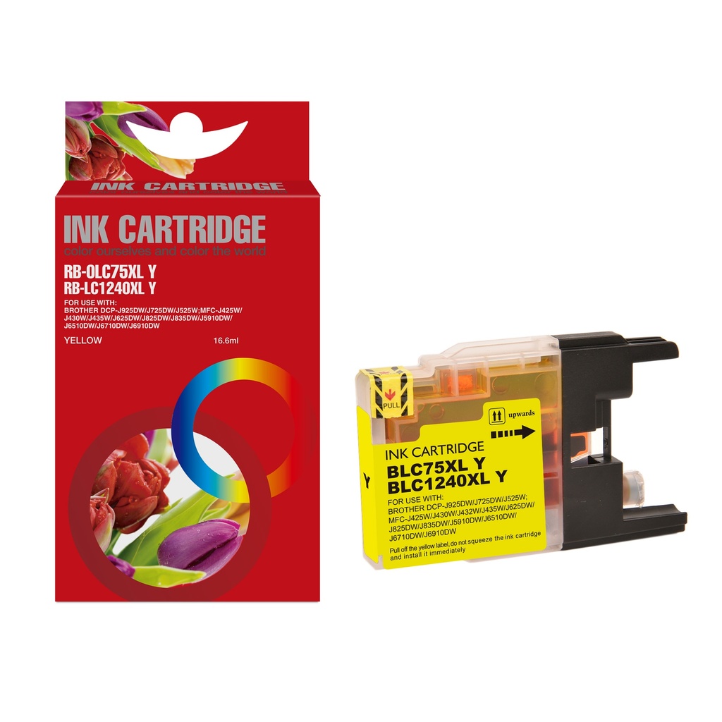 Red Box Compatible Brother LC1240Y Ink Y