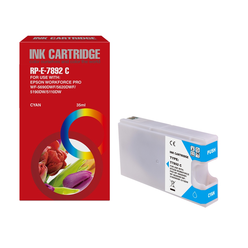 Red Box Compatible Epson T7892 Ink C