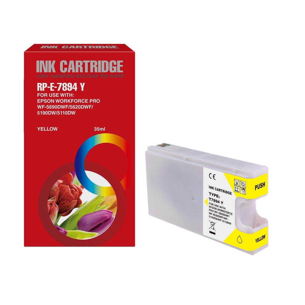 Red Box Compatible Epson T7894 Ink Y