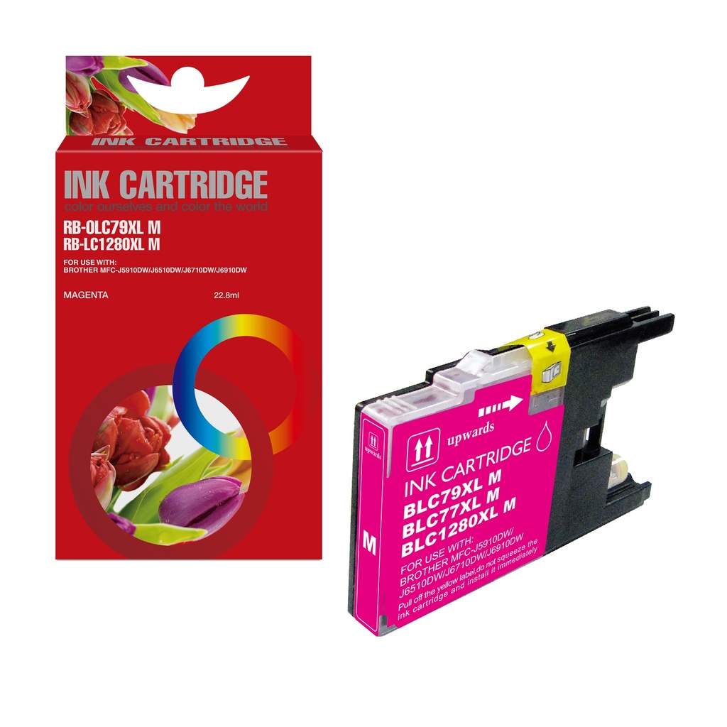 Red Box Compatible Brother LC1280M Ink M