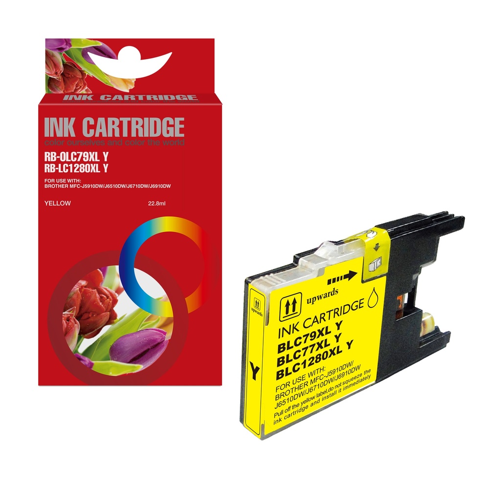 Red Box Compatible Brother LC1280Y Ink Y