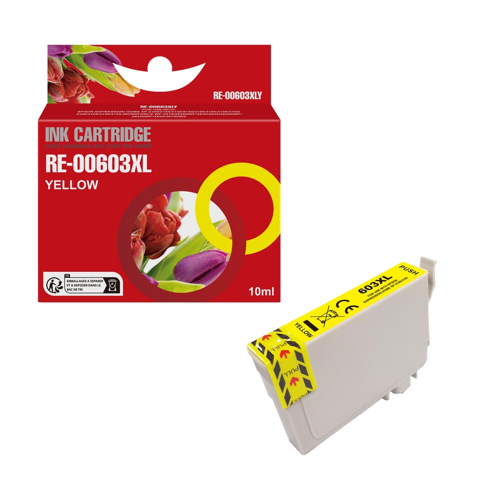 Red Box Compatible Epson T603XL Yellow(C13T03A14010) Ink Y