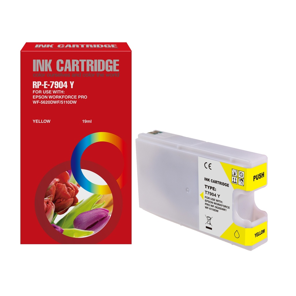 Red Box Compatible Epson T7904 Ink Y