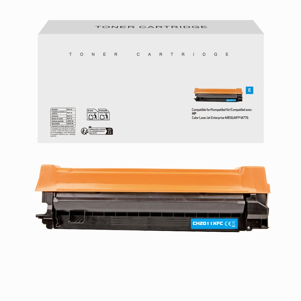 White Box Remanufactured HP W2011X(659X) Toner Cyan