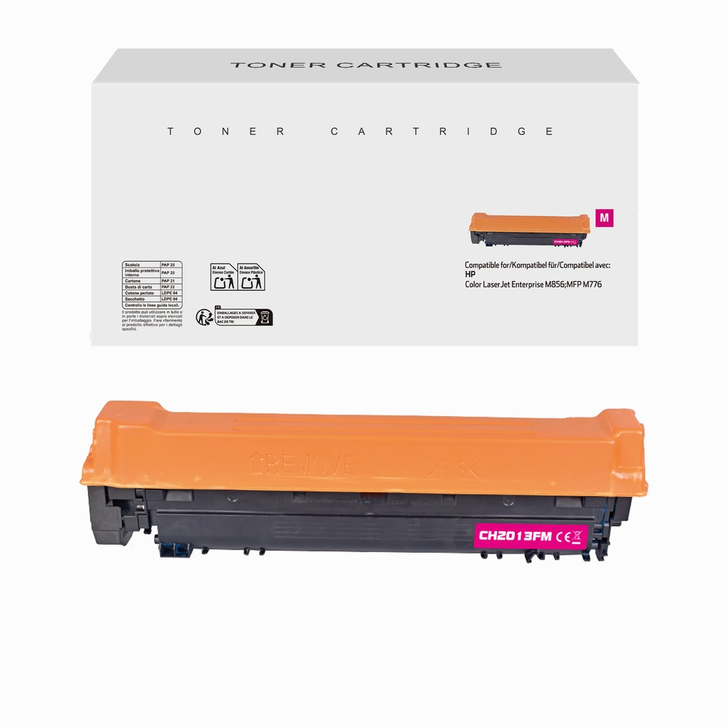 White Box Remanufactured HP W2013A(659A) Toner Magenta