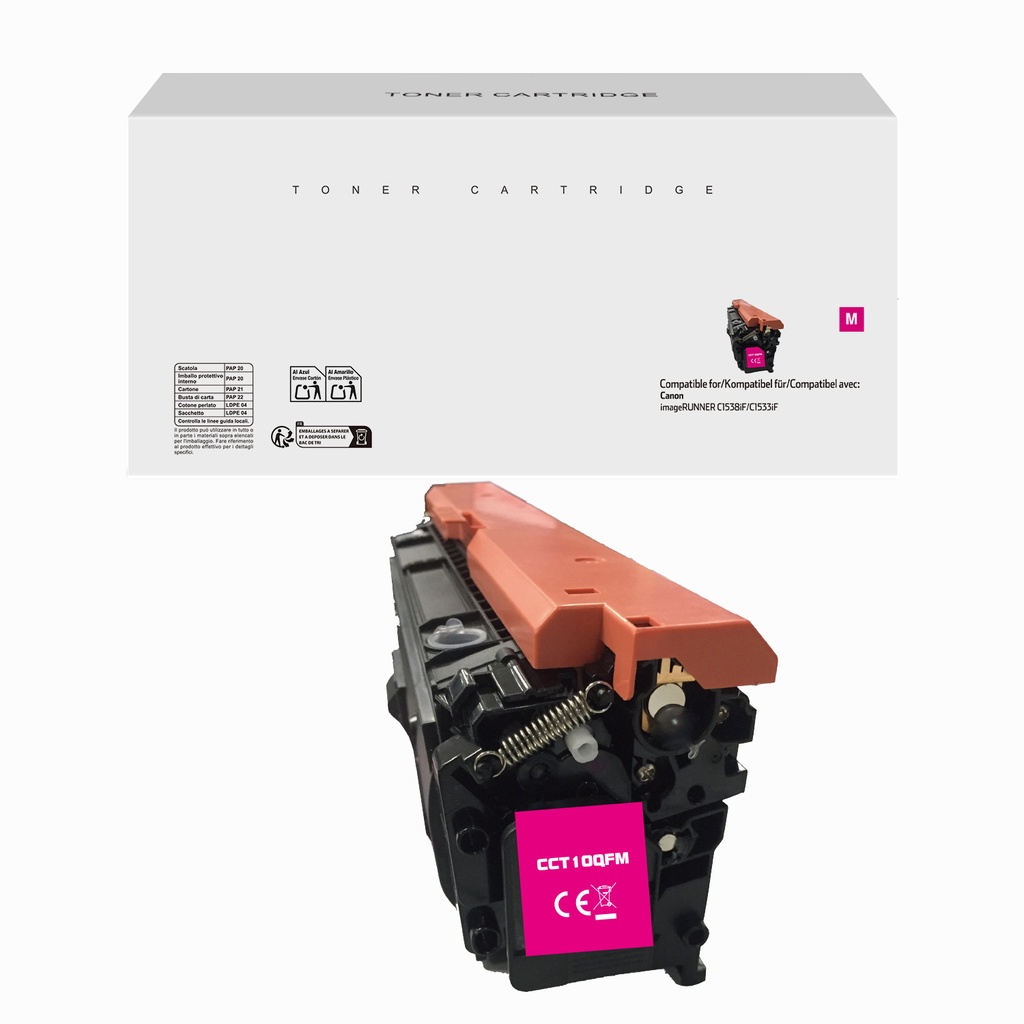 White Box Remanufactured Canon 4803C001 (T10L) Toner Magenta
