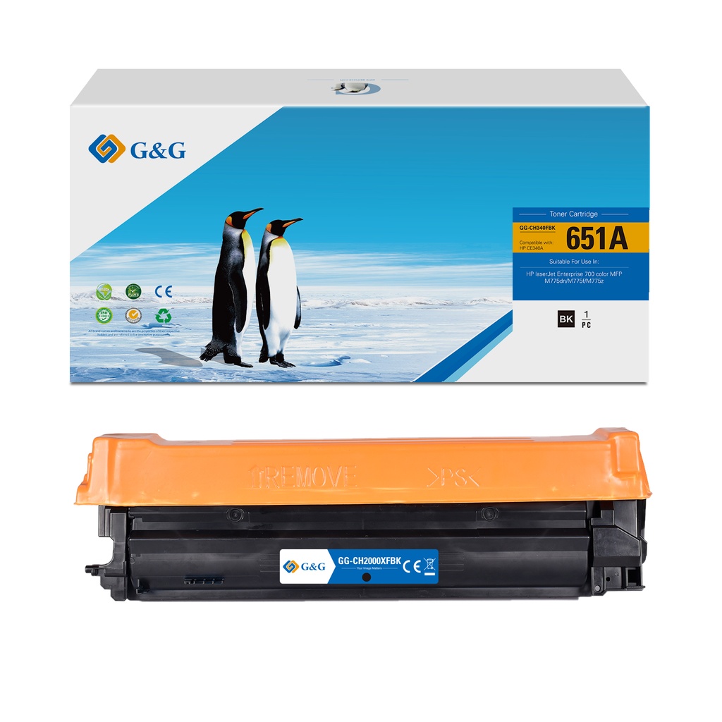 G&G Remanufactured HP W2000X(658X) Toner Black