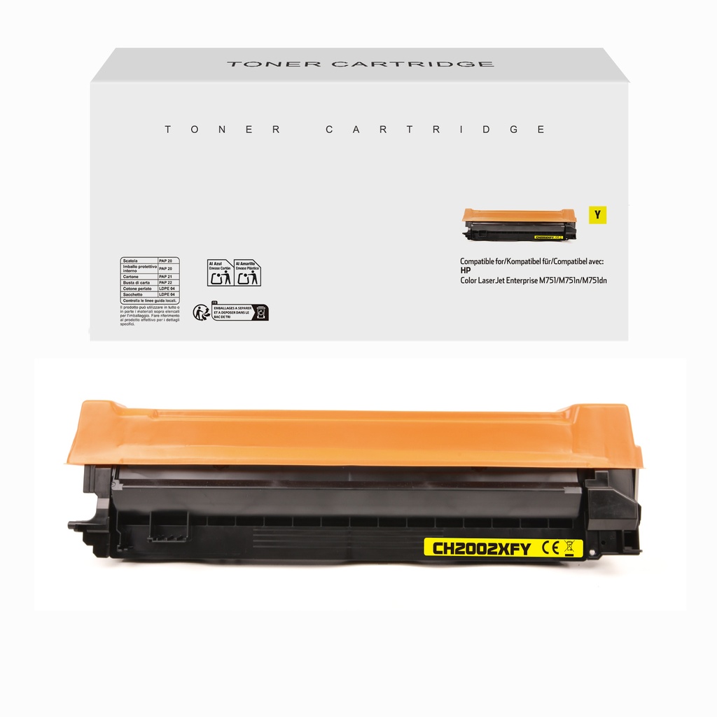 G&G Remanufactured HP W2002X(658X) Toner Yellow