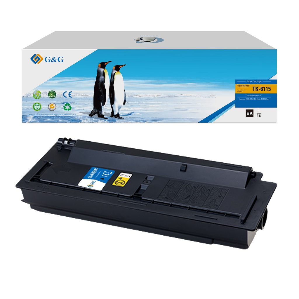 G&G Compatible Kyocera TK-6115 Toner Mono