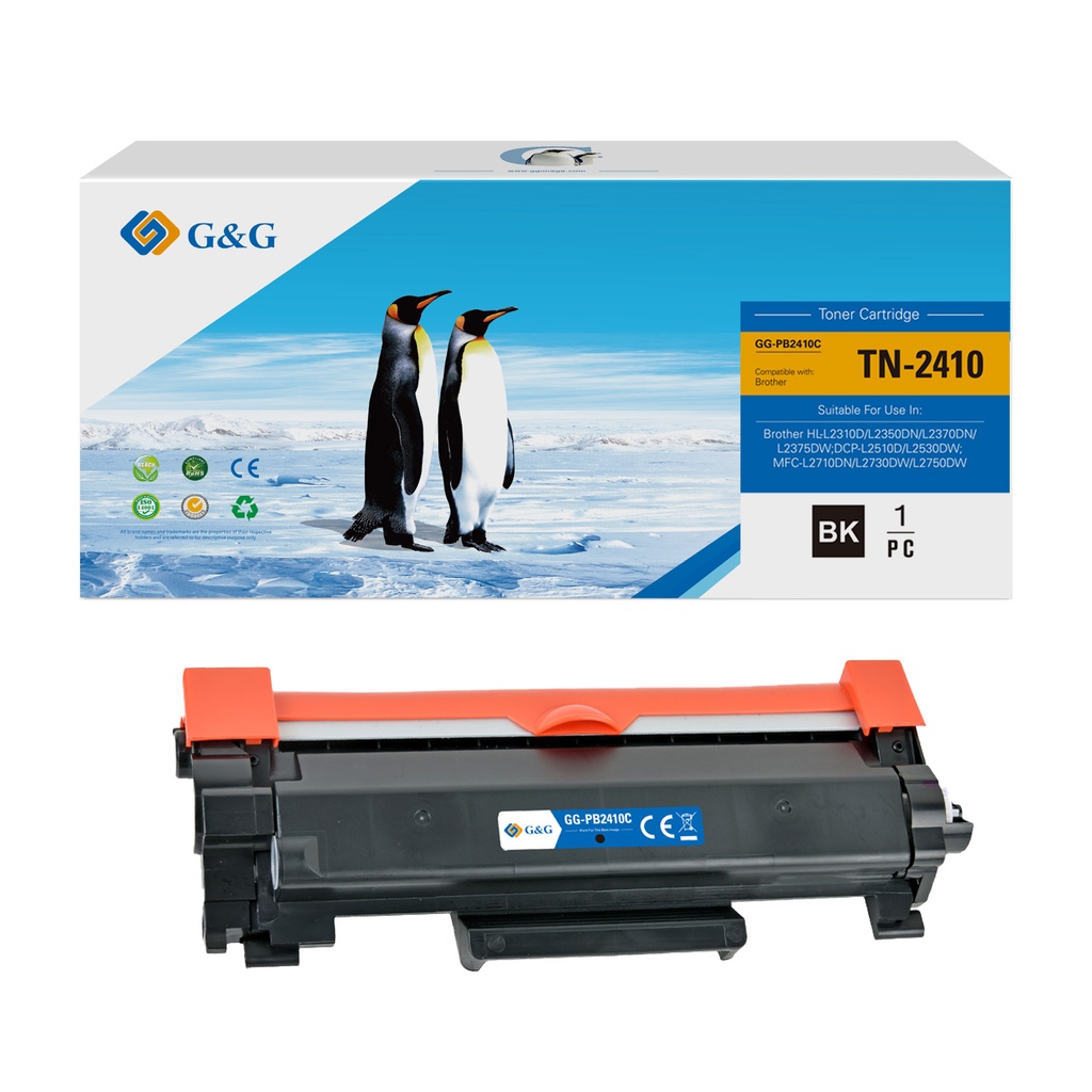 G&G Compatible Brother TN-2410 Toner B