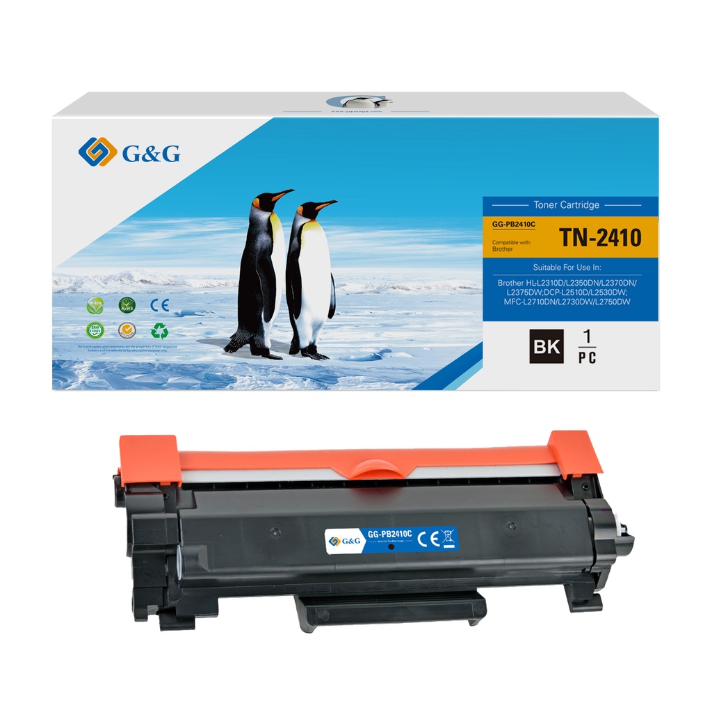 G&G Compatible Brother TN-2410 Toner Mono