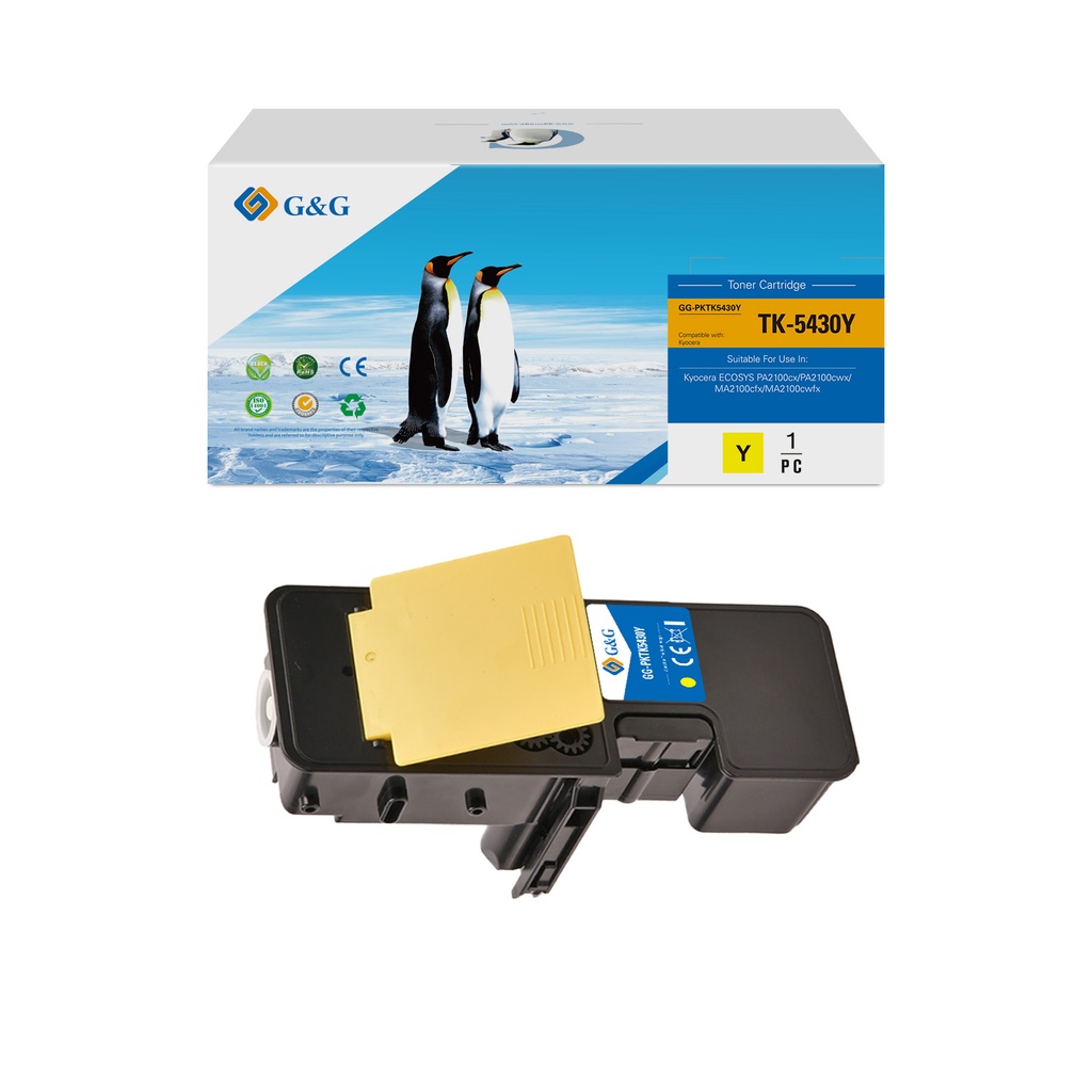 G&G Compatible Kyocera TK-5430Y Toner Y