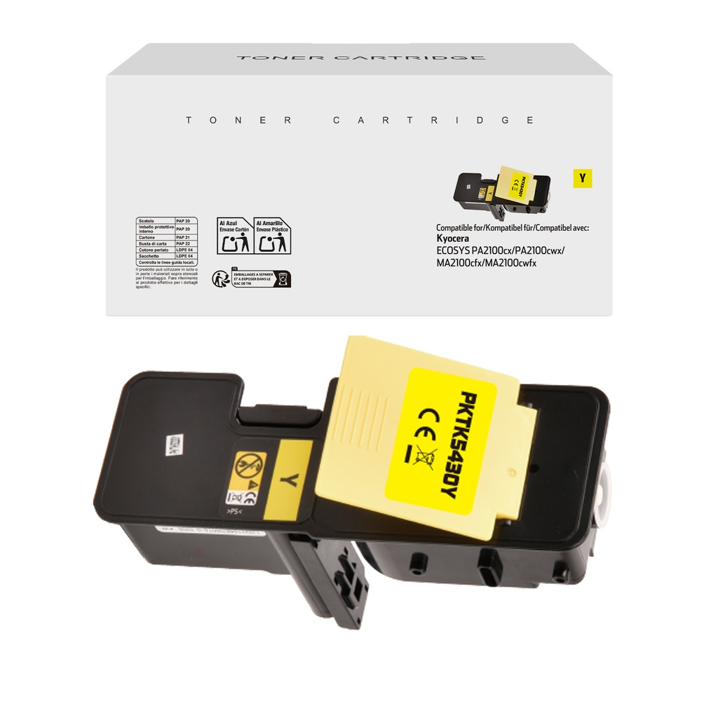 White Box Compatible Kyocera TK-5430Y Toner Yellow