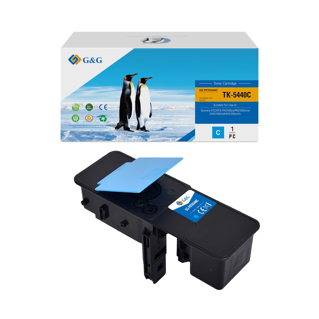 G&G Compatible Kyocera TK-5440C Toner Cyan