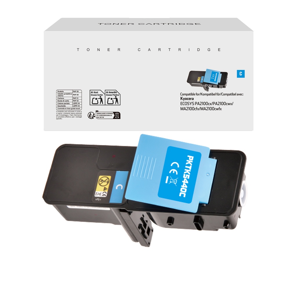 White Box Compatible Kyocera TK-5440C Toner Cyan