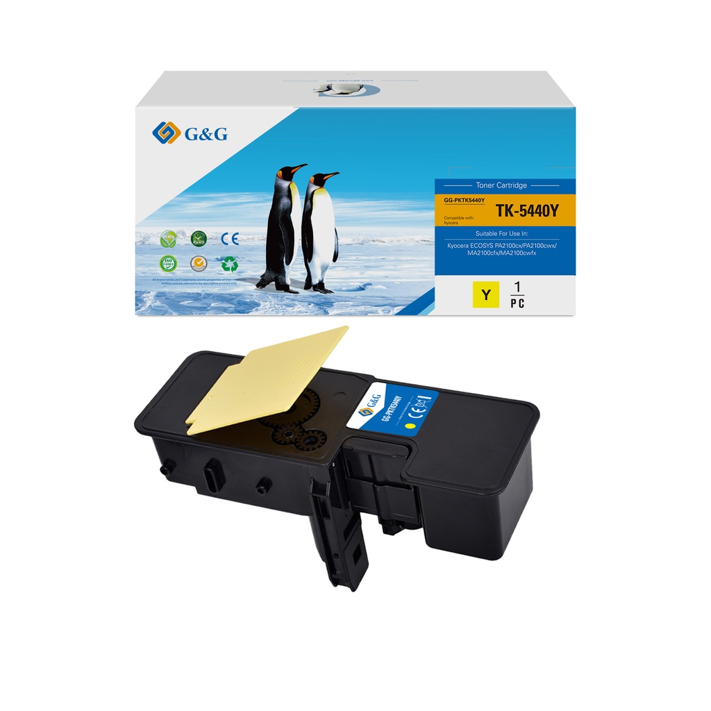 G&G Compatible Kyocera TK-5440Y Toner Yellow
