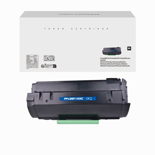 White Box Compatible Lexmark 56F1X00/56F2X00/56F5X00/56F4X00/56F3X00/56F6X00 Toner Mono