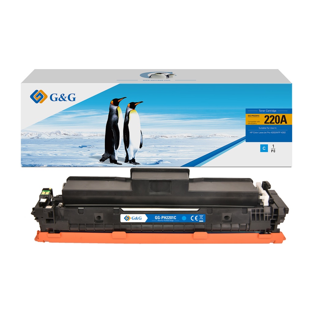 G&G Compatible HP W2201A Toner Cartridge