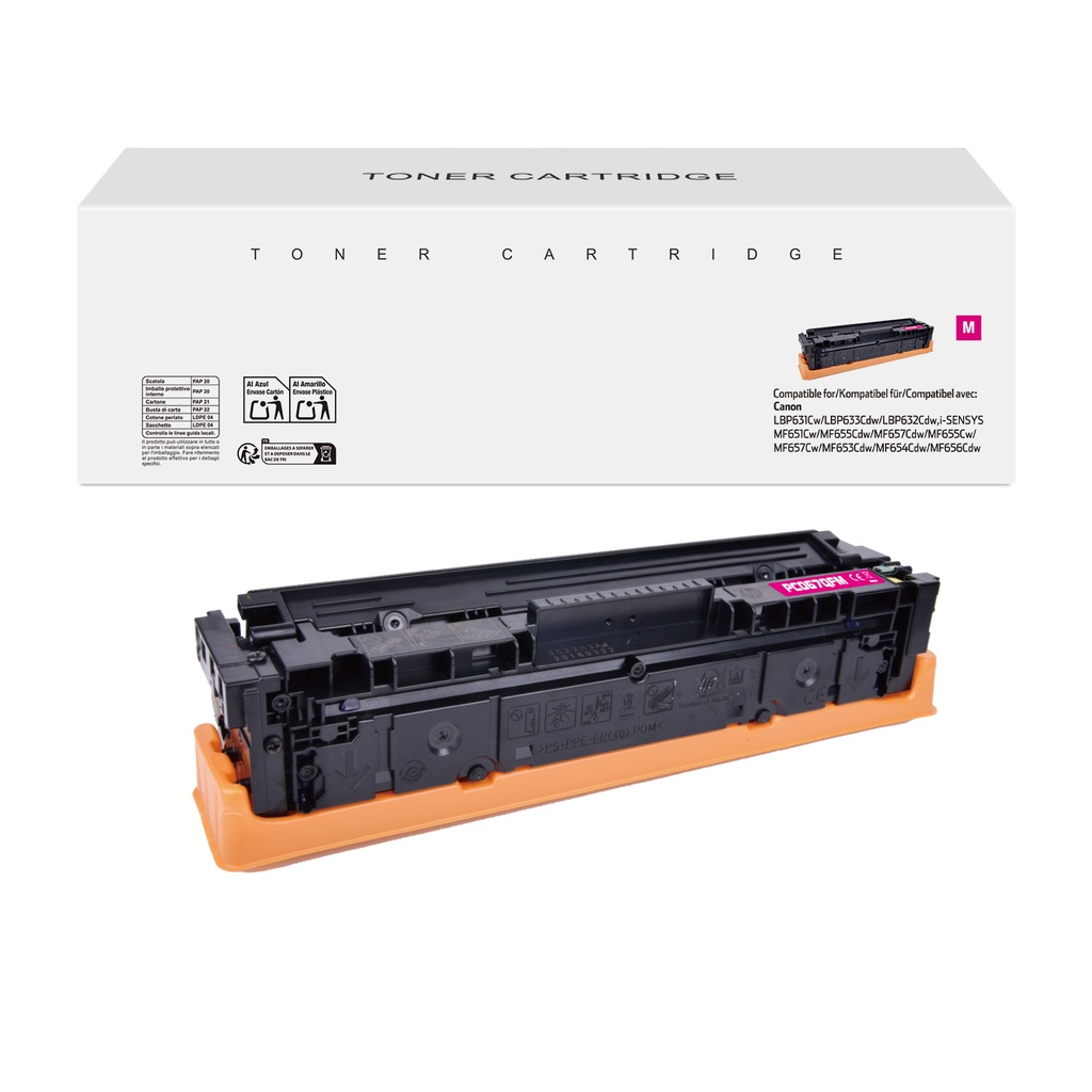 White Box Remanufactured Canon 5100C002 (067) Toner Magenta