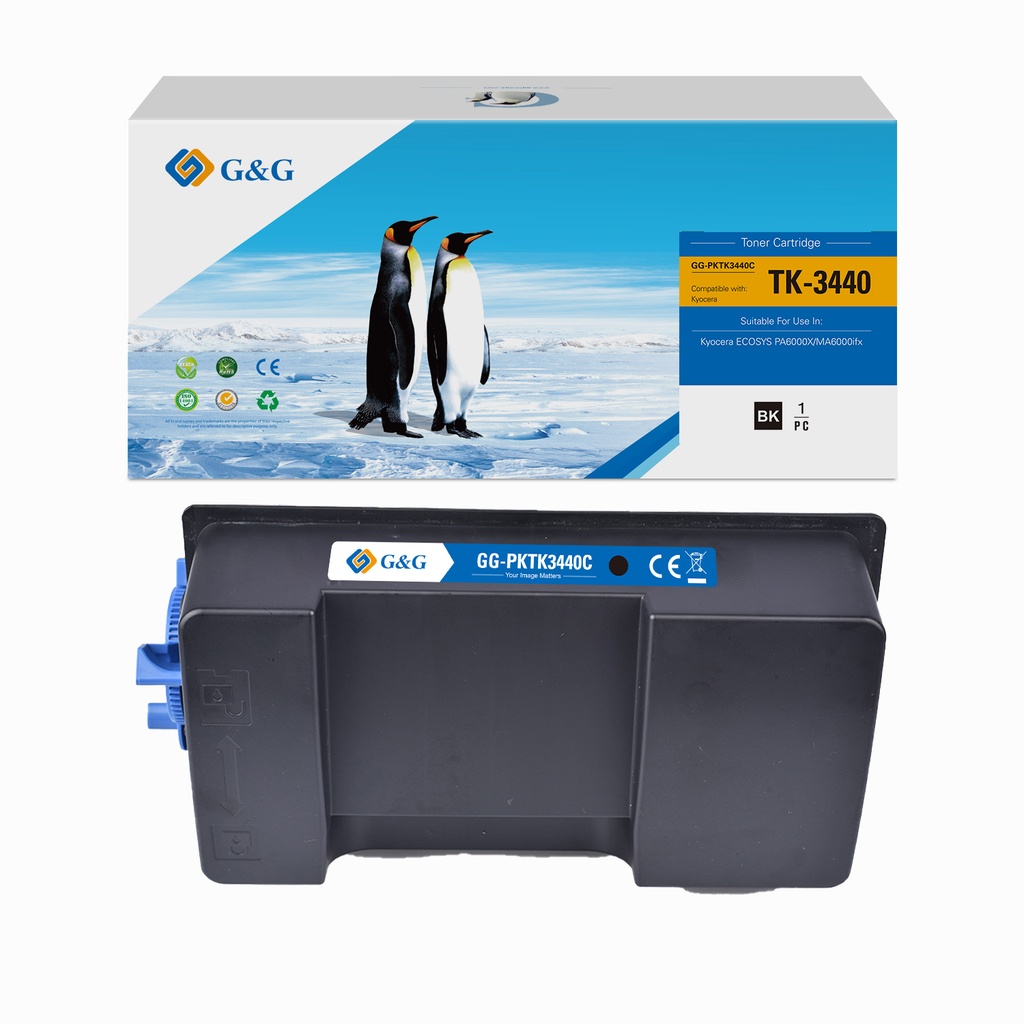 G&G Compatible Kyocera TK-3440 Toner Cartridge