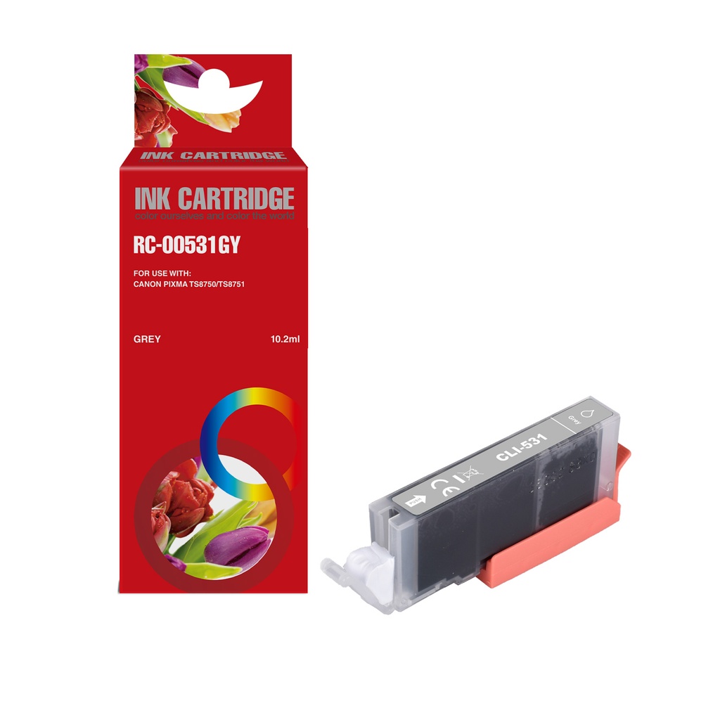 Red Box Compatible Canon CLI-531 Inkjet Cartridge Grey