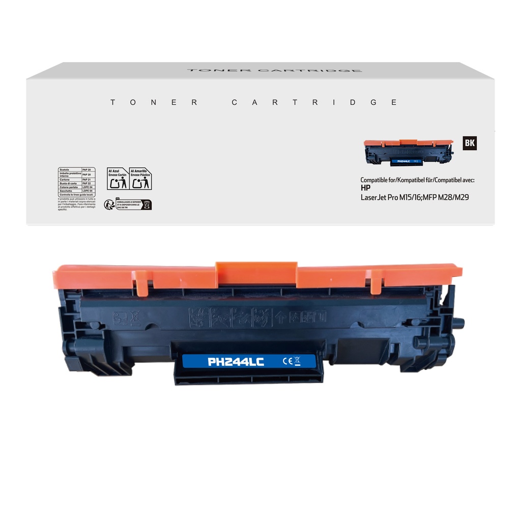 White Box Compatible HP CF244A Toner Mono