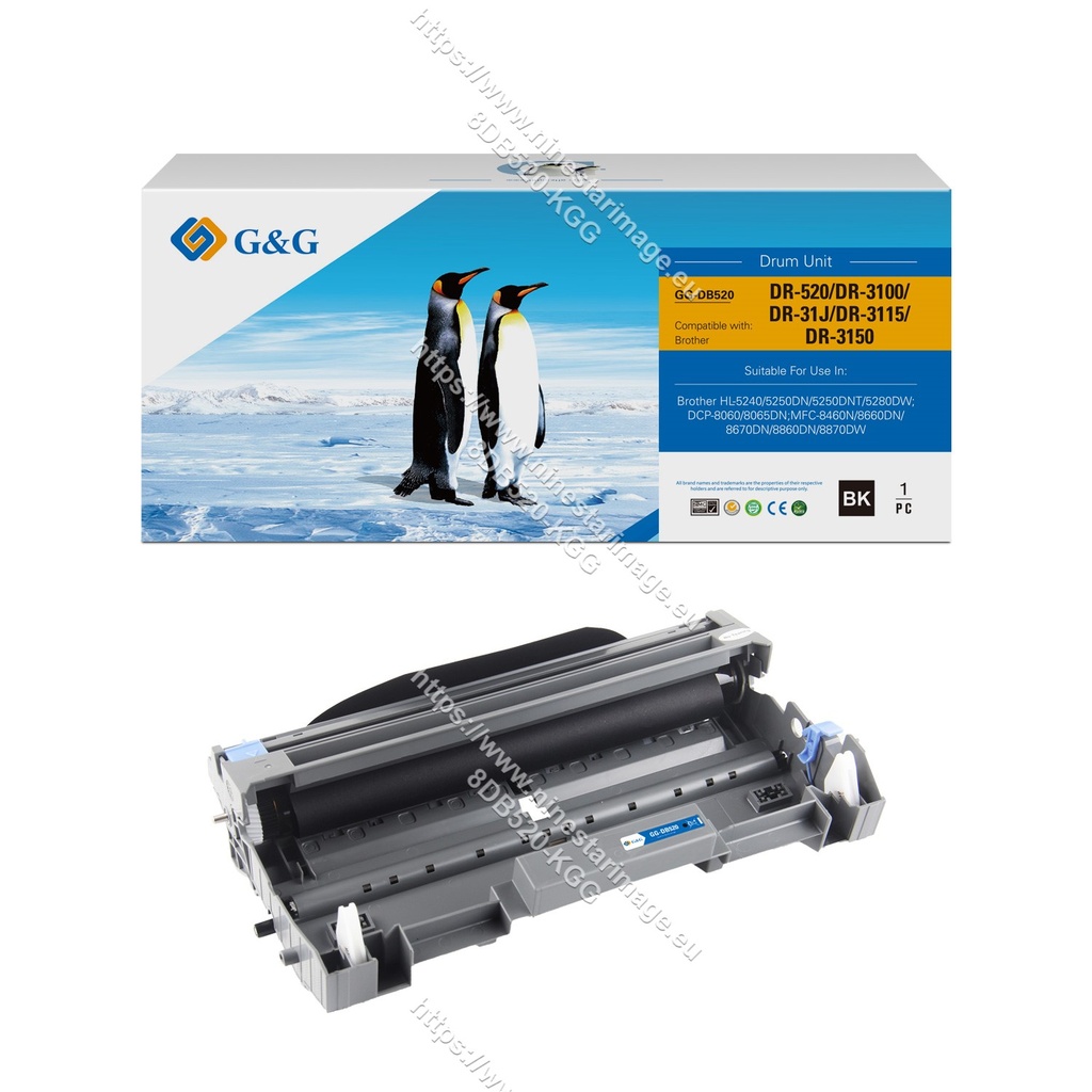G&G Compatible Brother DR-620/DR-520/DR-3200/DR-3100/DR-41J/DJ-31J/DR-3115/DR-3215 Drum Unit Mono