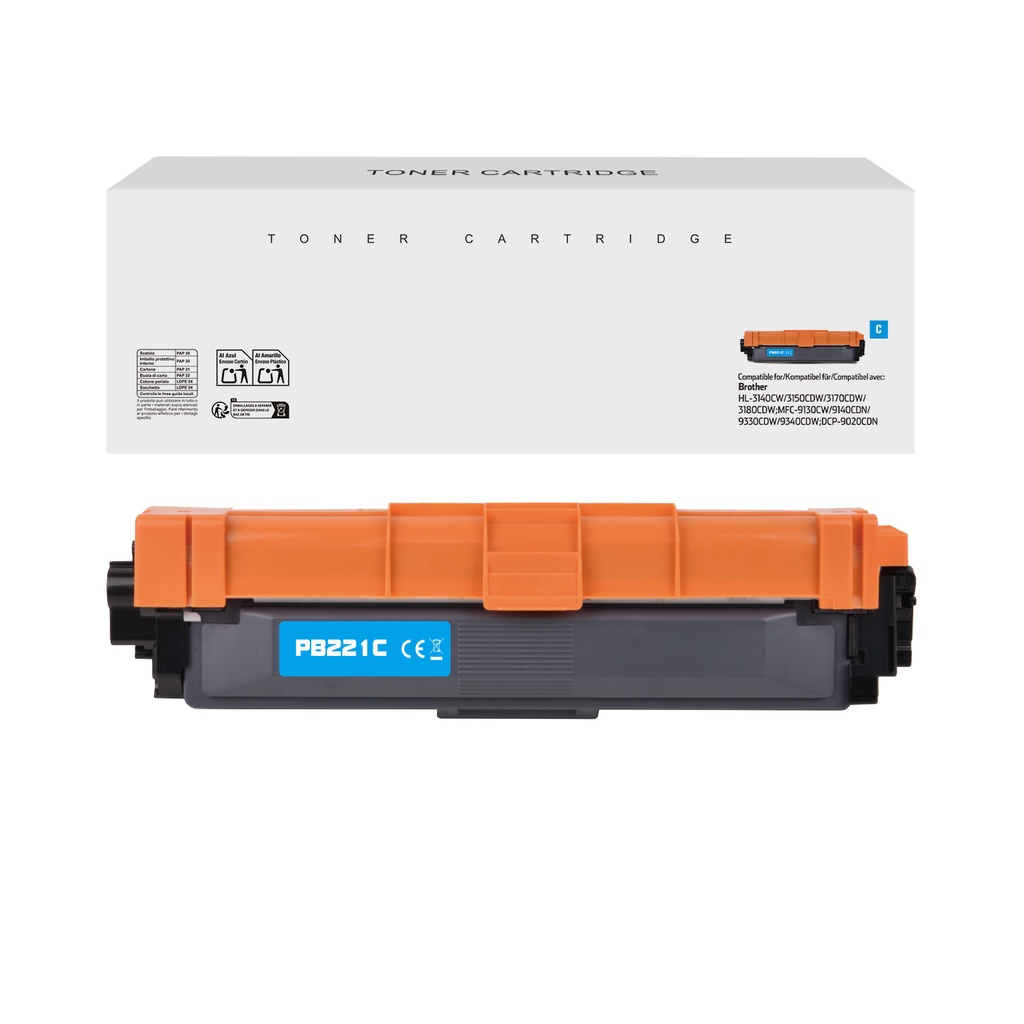 White Box Compatible Brother TN-241C/TN-242C Toner C