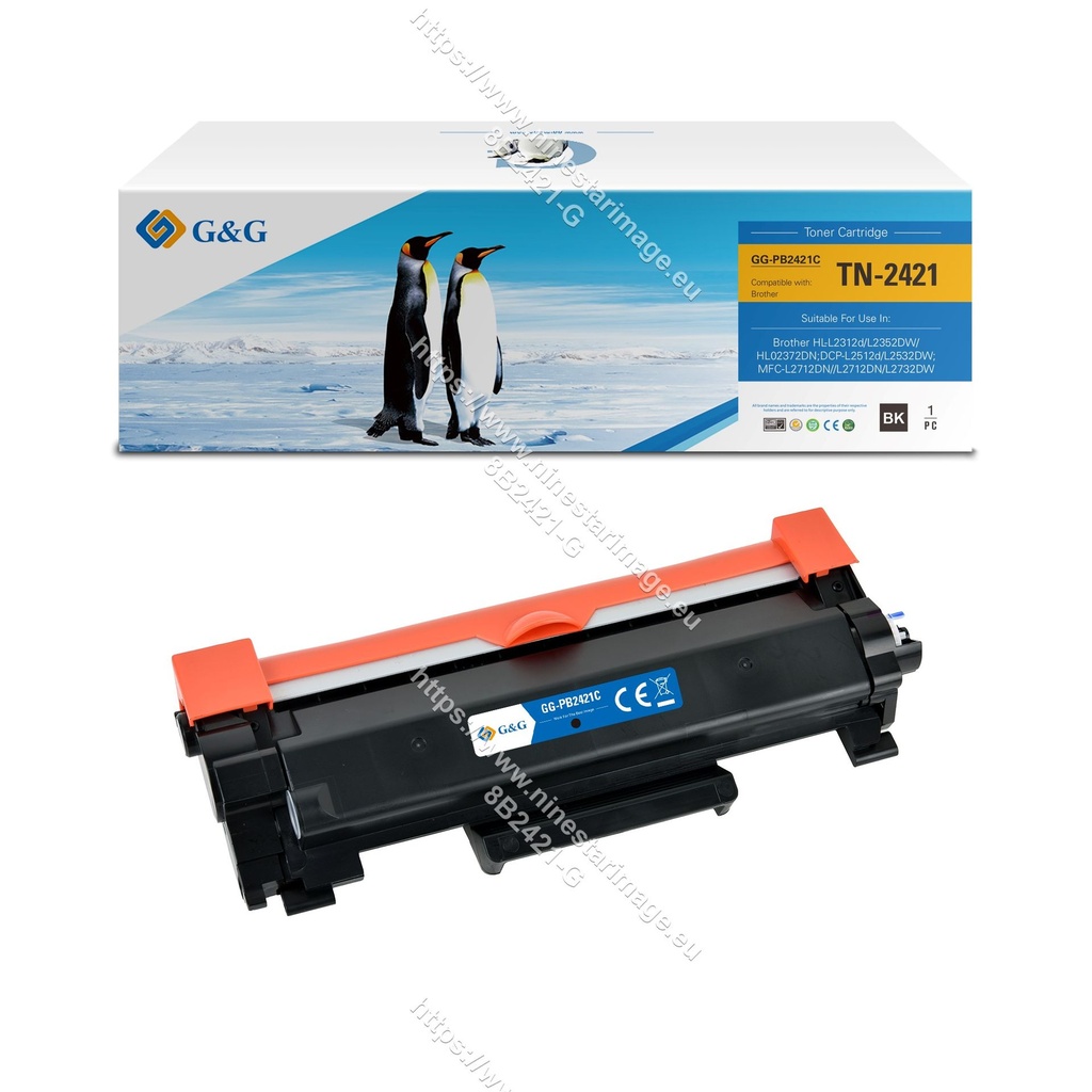 G&G Compatible Brother TN-2421 Toner B