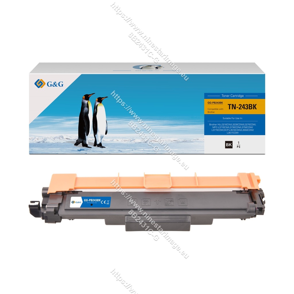 G&G Compatible Brother TN-243BK Toner Black