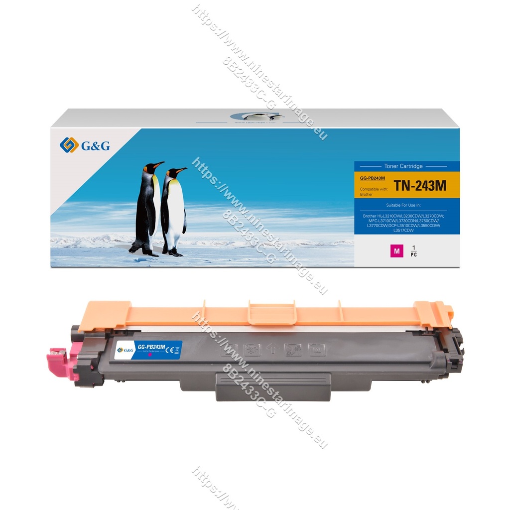 G&G Compatible Brother TN-243M Toner Magenta