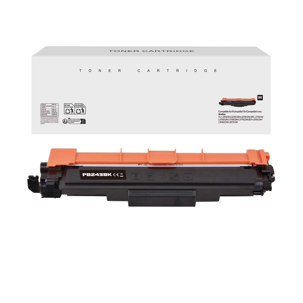 White Box Compatible Brother TN-243BK Toner Black