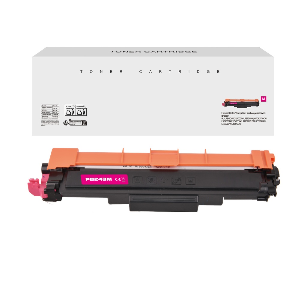White Box Compatible Brother TN-243M Toner Magenta