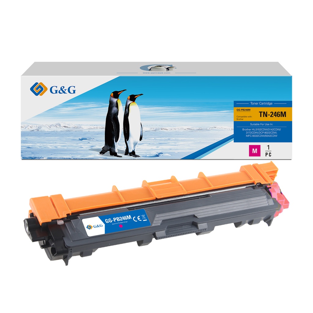 G&G Compatible Brother TN-246M Toner Magenta