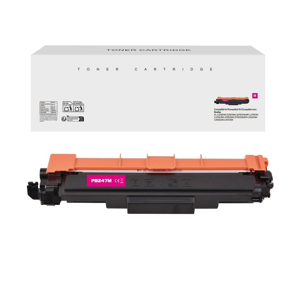 White Box Compatible Brother TN-247M Toner Magenta