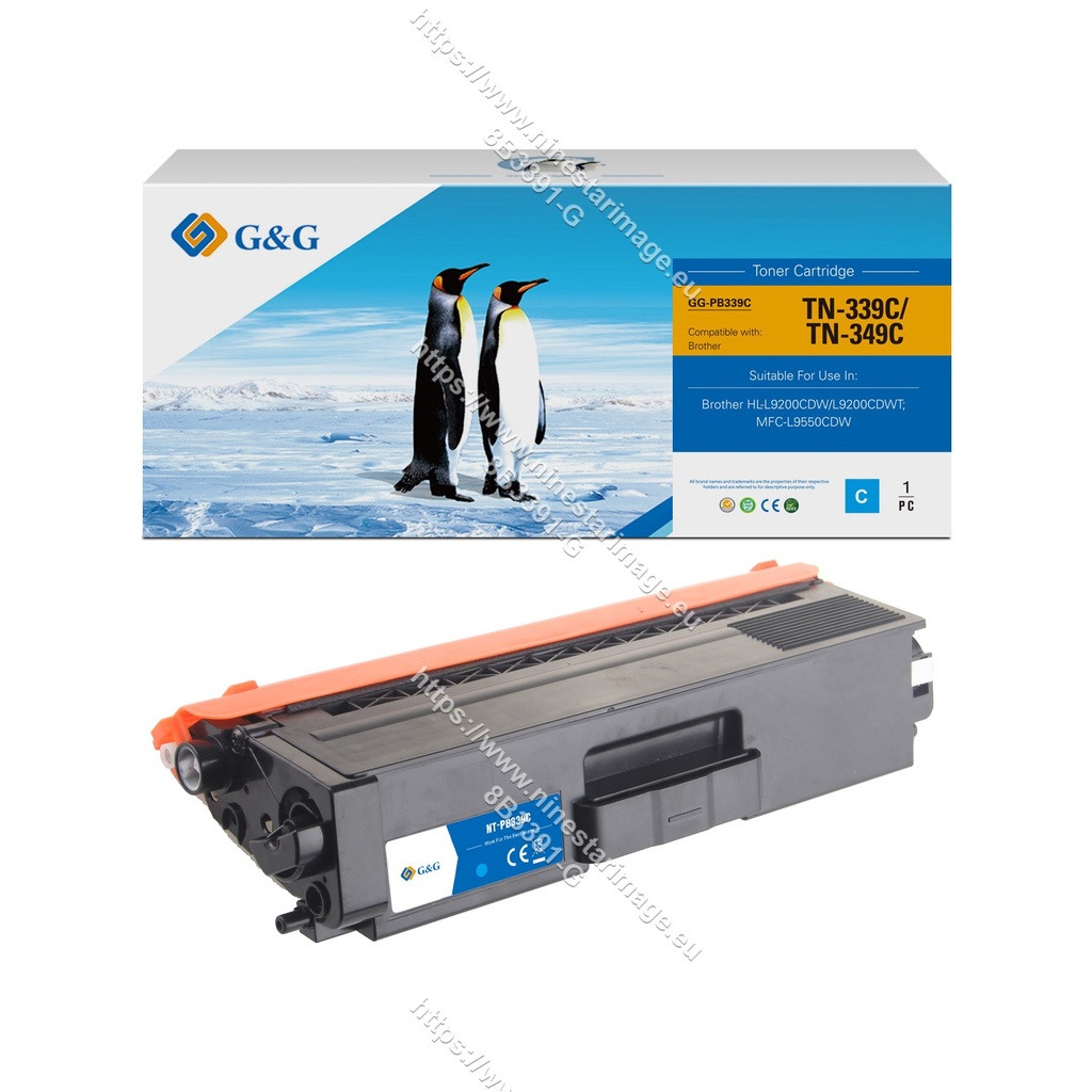 G&G Compatible Brother TN-900C Toner C