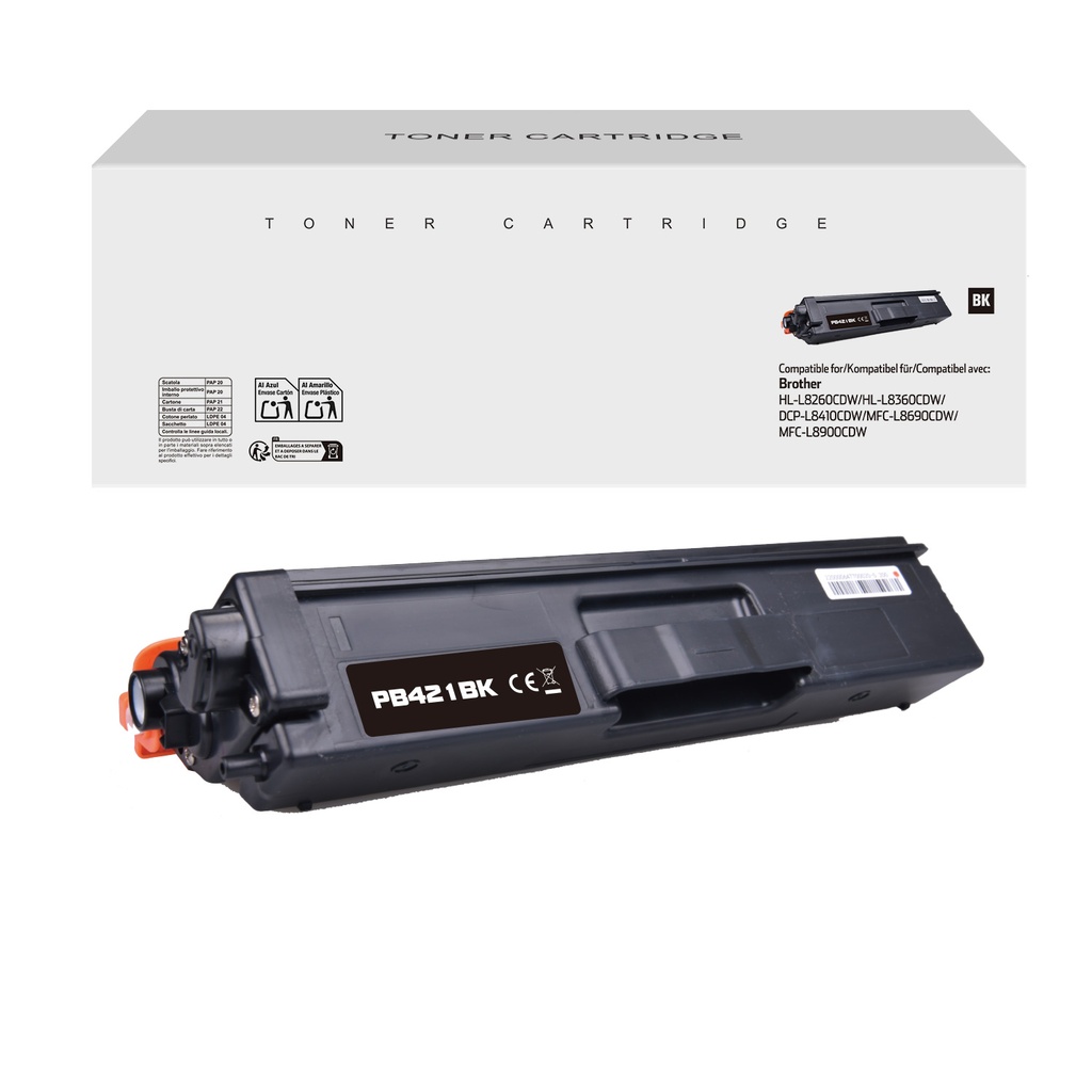 White Box Compatible Brother TN-421BK/TN-441BK Toner Black