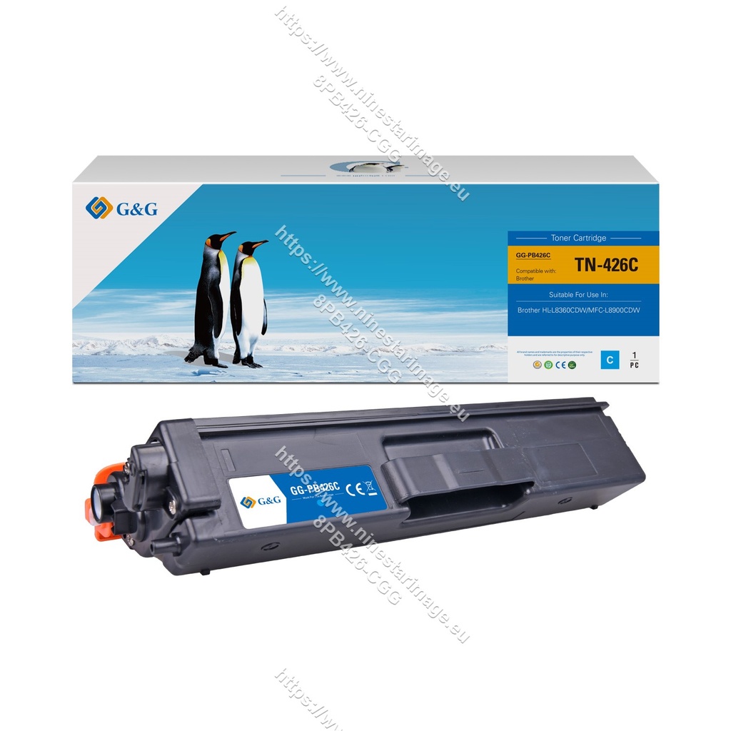 G&G Compatible Brother TN-426C Toner Cyan