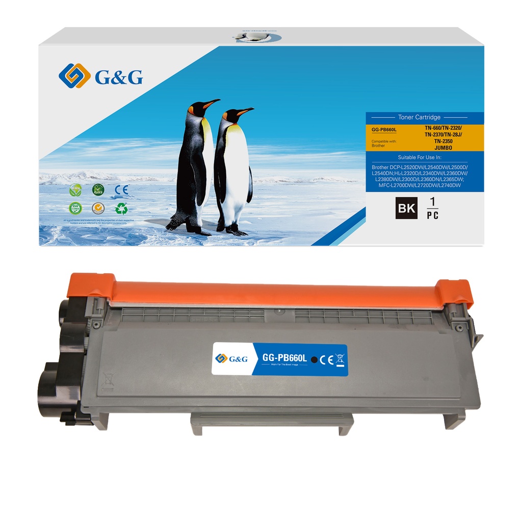 G&G Compatible Brother TN-2320 Toner B