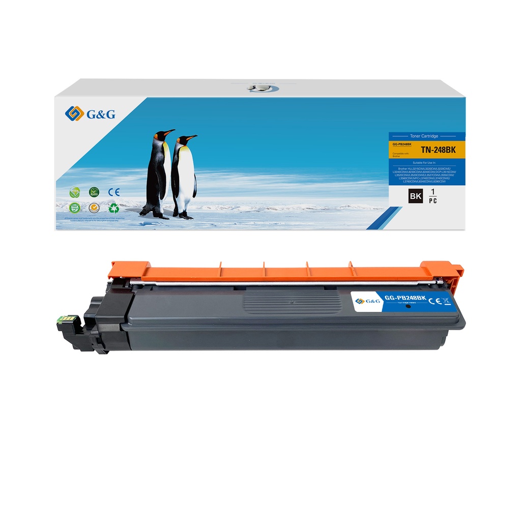 G&G Compatible Brother TN-248BK Toner Black