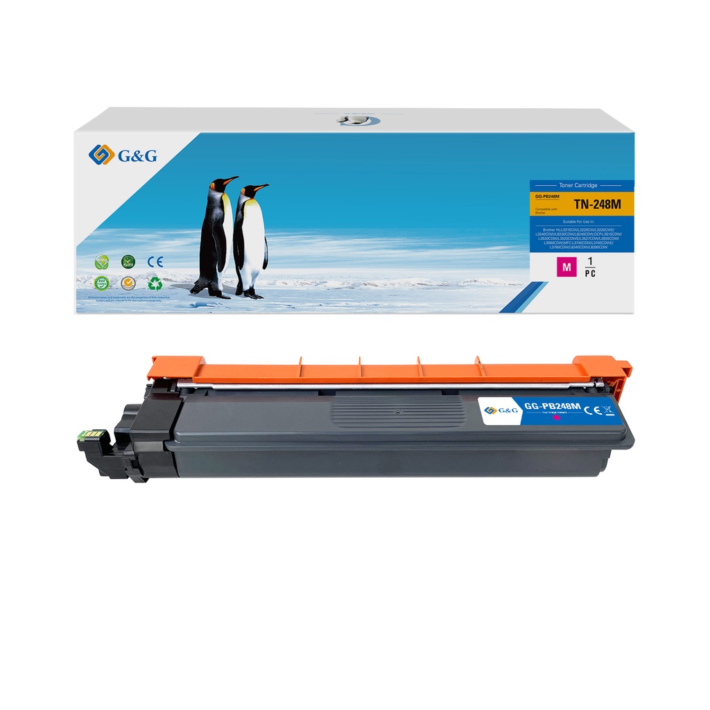 G&G Compatible Brother TN-248M Toner Magenta