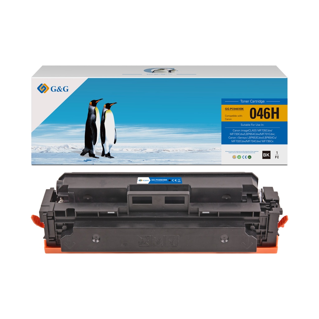 G&G Compatible Canon 1254C002 (046H) Toner B