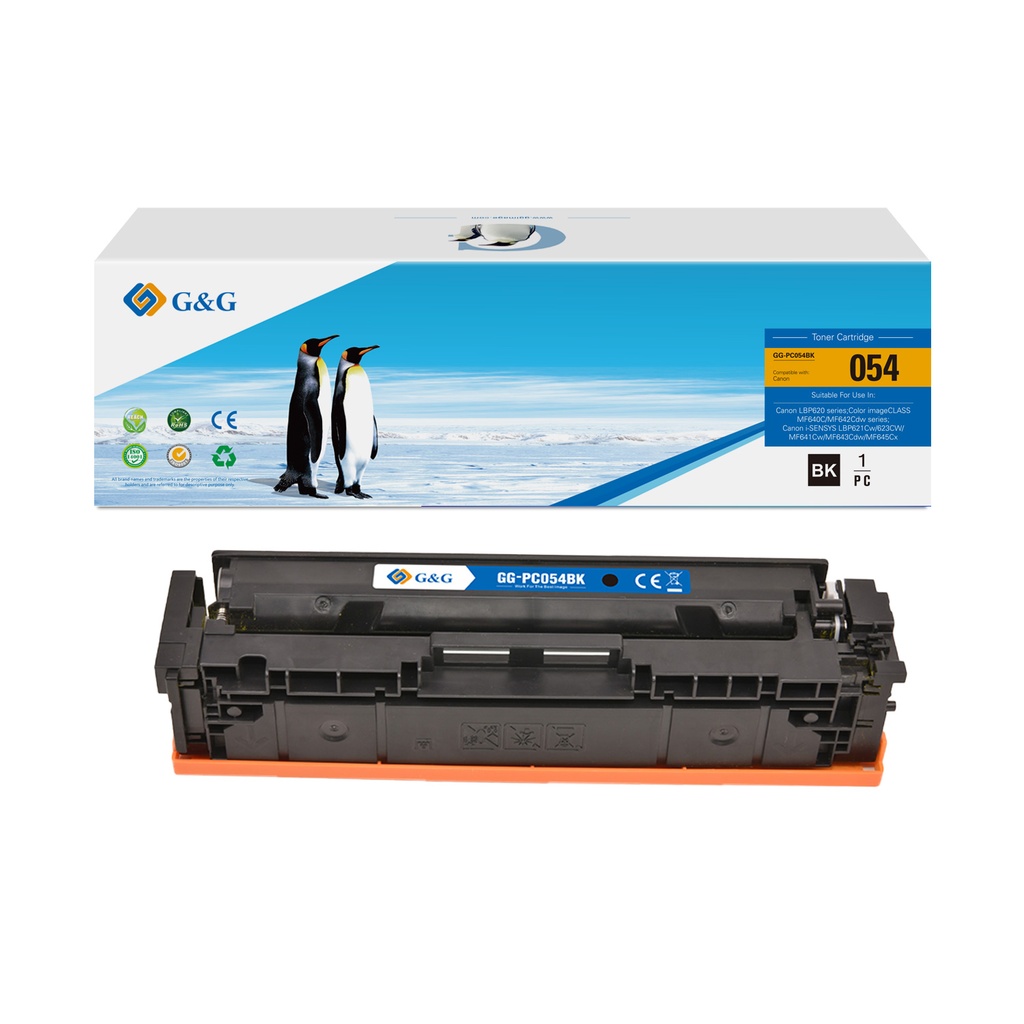 G&G Compatible Canon Cartridge 054 Black Toner Black[No Restock]