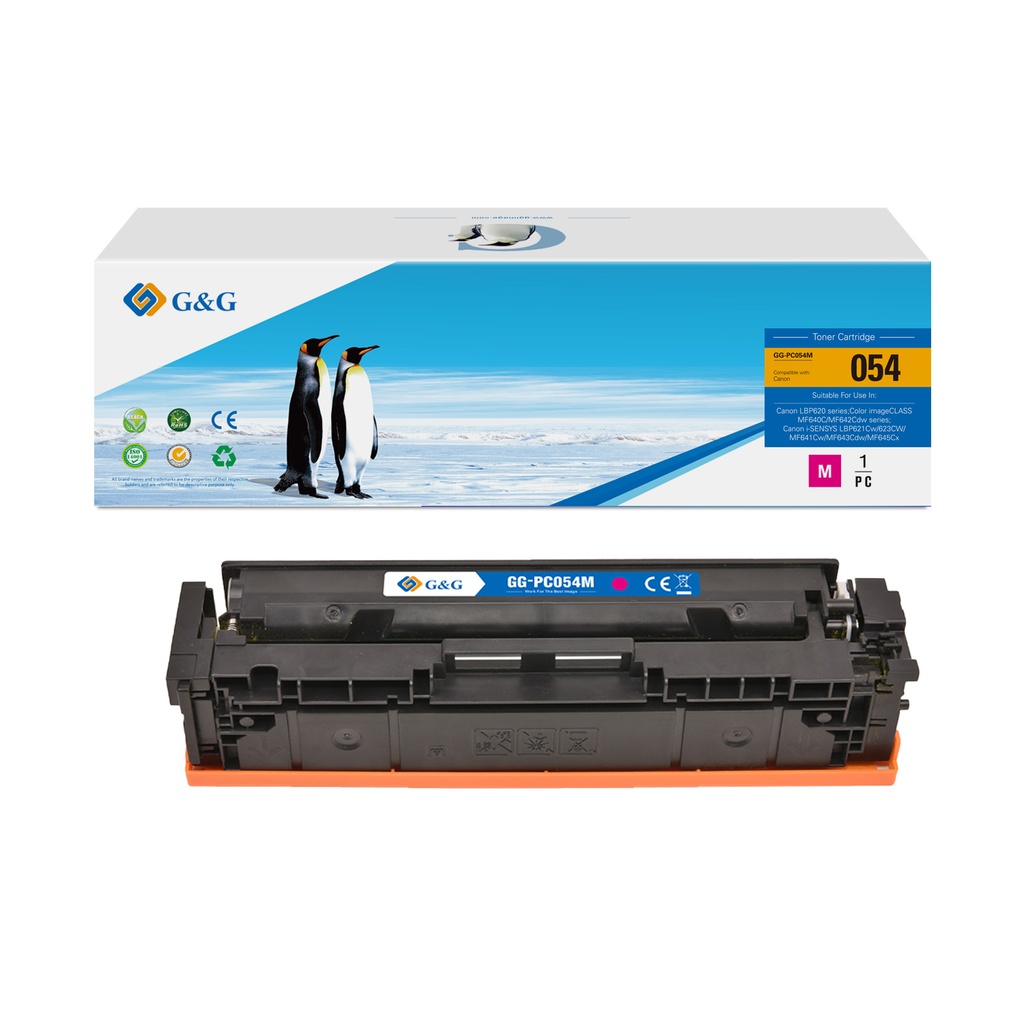 G&G Compatible Canon Cartridge 054 Magenta Toner Magenta