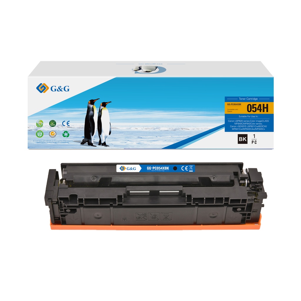 G&G Compatible Canon 054H Toner Black