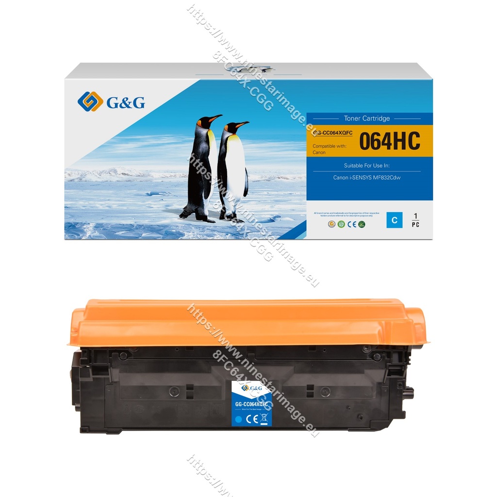 G&G Remanufactured Canon 4936C001 (064H) Toner Cyan