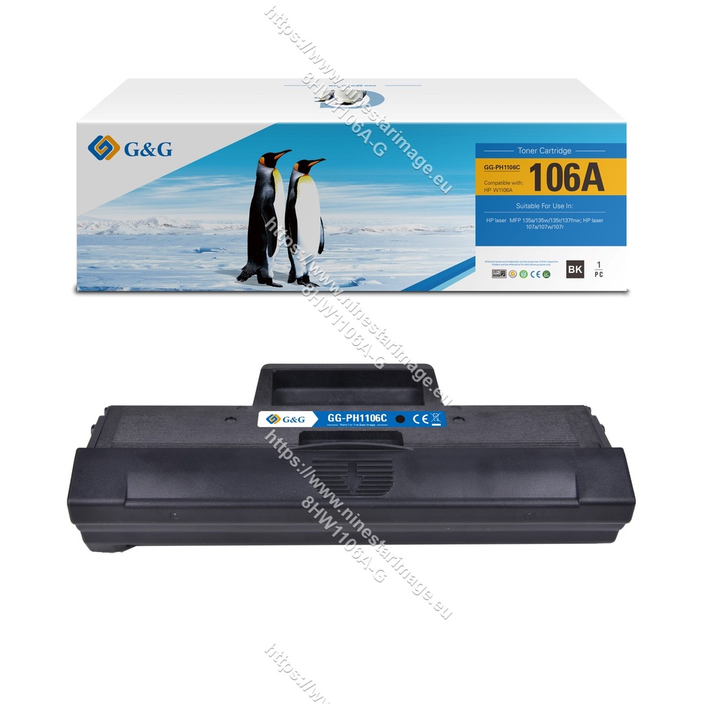 G&G Compatible HP W1106A Toner B