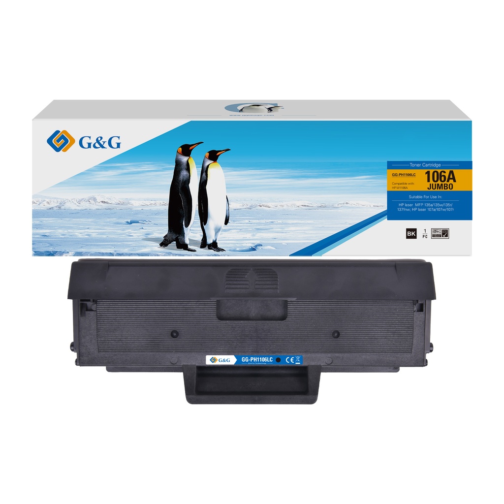 G&G Compatible HP W1106A(Jumbo version) Toner B