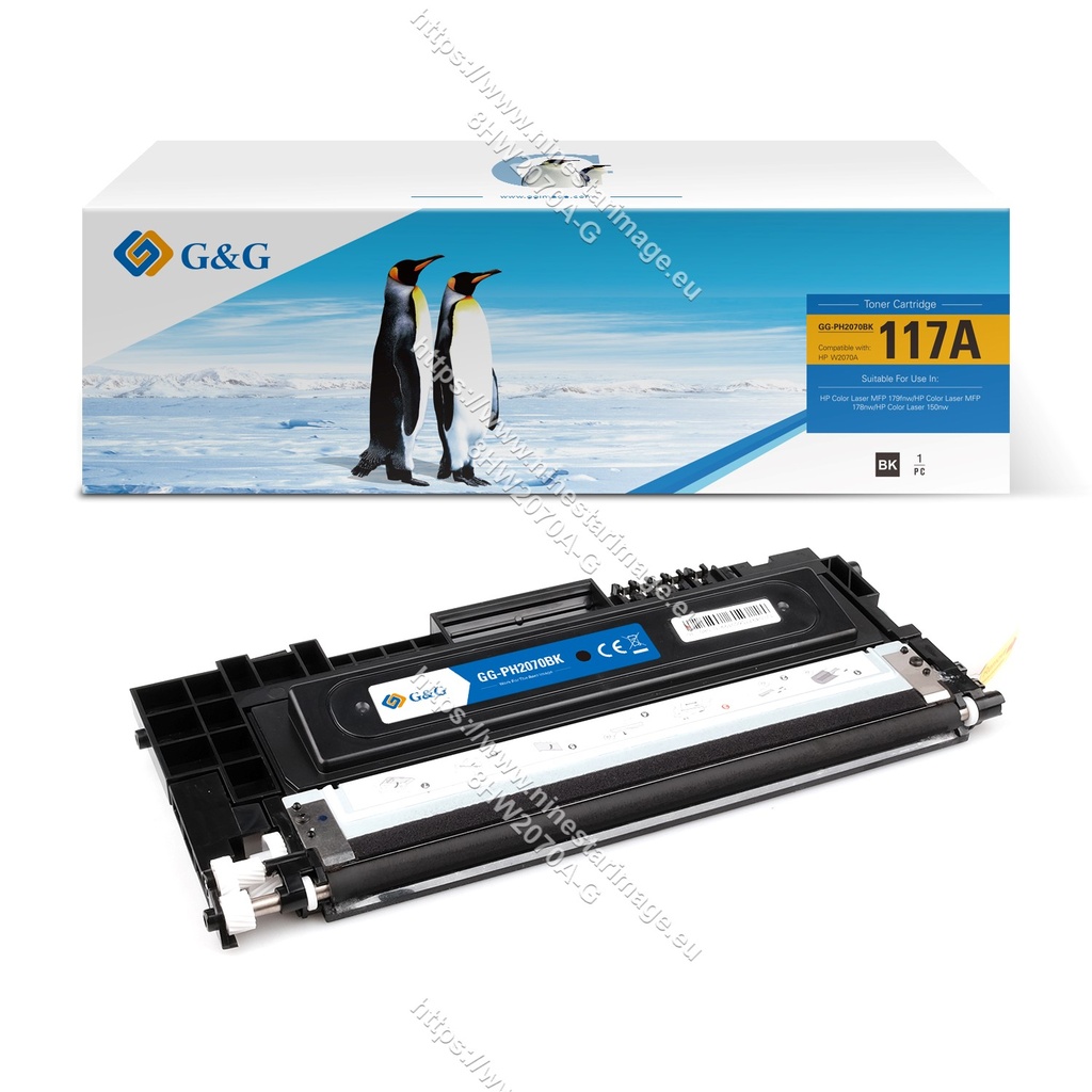 G&G Compatible HP W2070A Toner Black