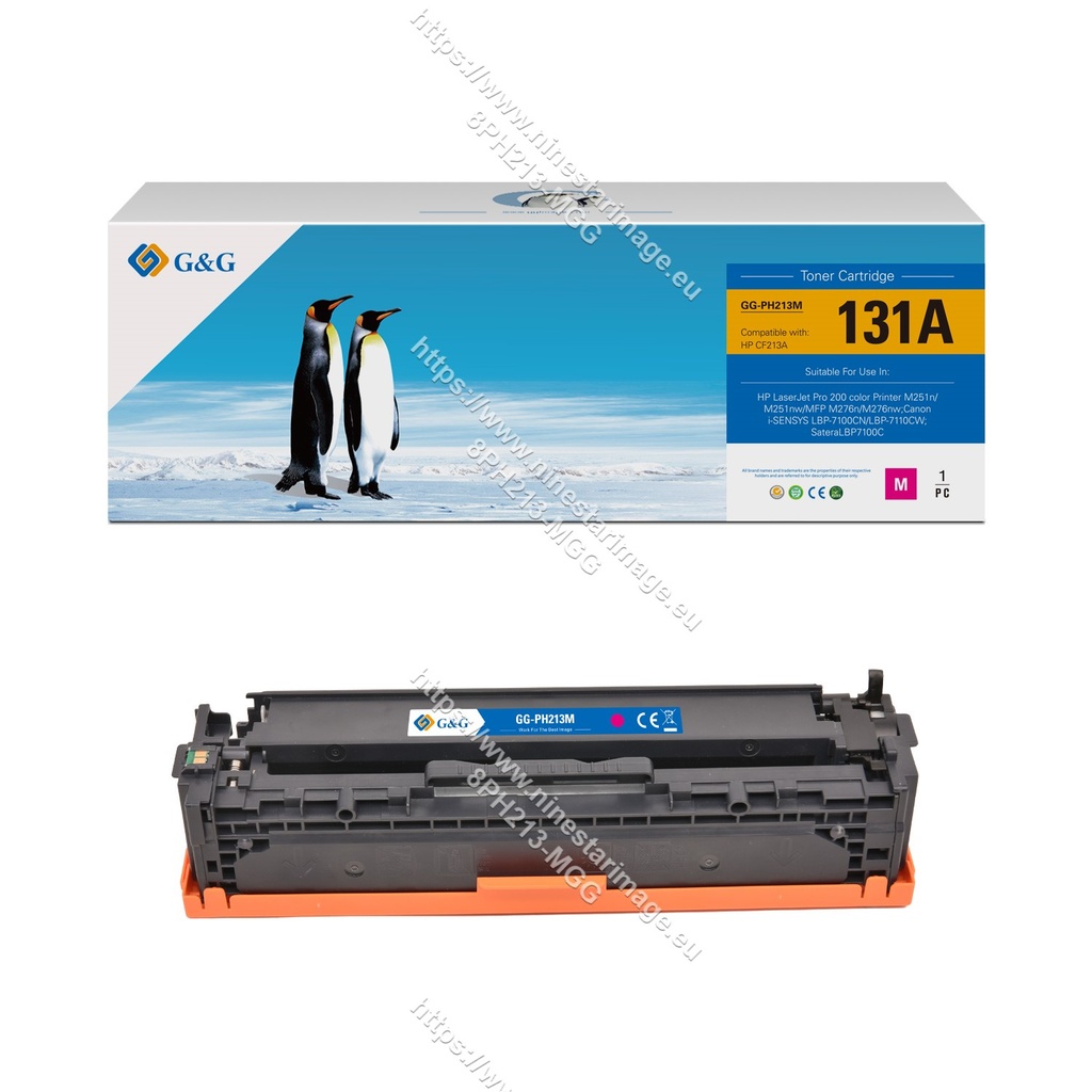 G&G Compatible HP CF213A/Canon 731M Toner M